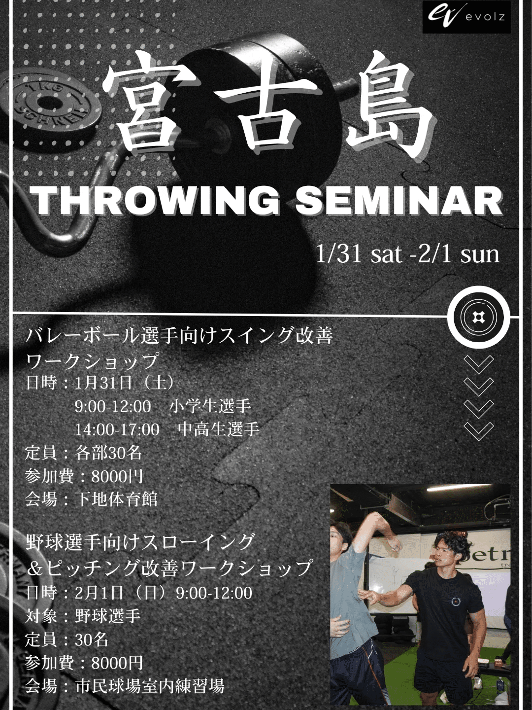 『宮古島 THROWING SEMINAR』開催！