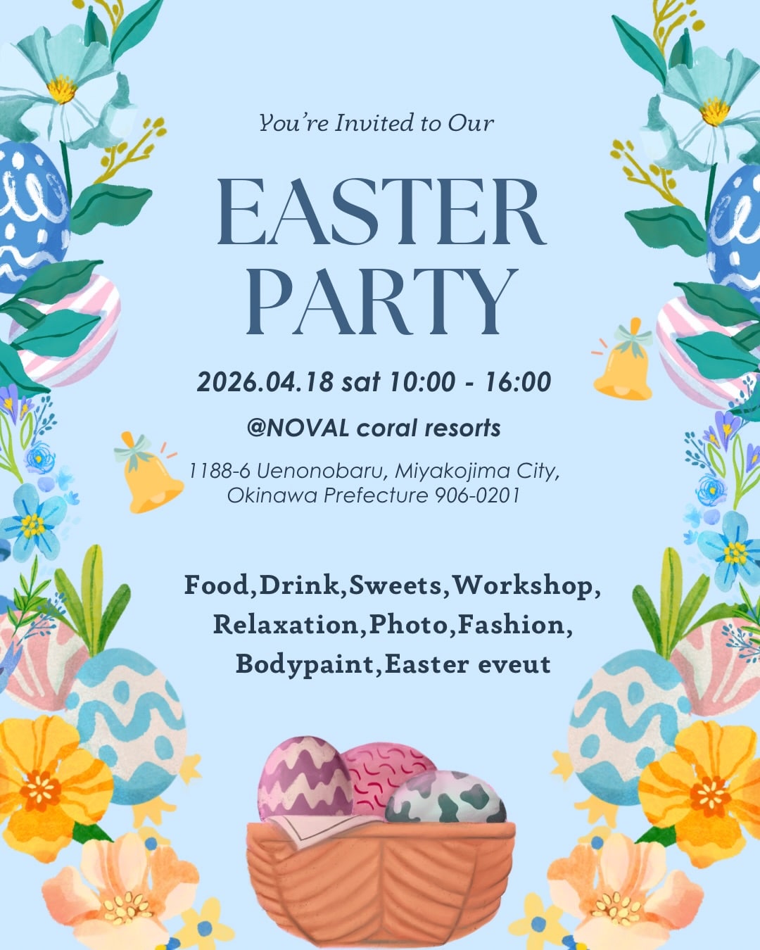 『EASTER PARTY in 宮古島』開催！